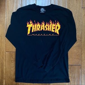 Thrasher long sleeve and short sleeve bundle